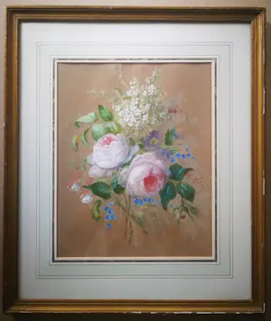 Auguste Graux - Bloemen. Boeket. Rozen. kopen? Bied vanaf 449!