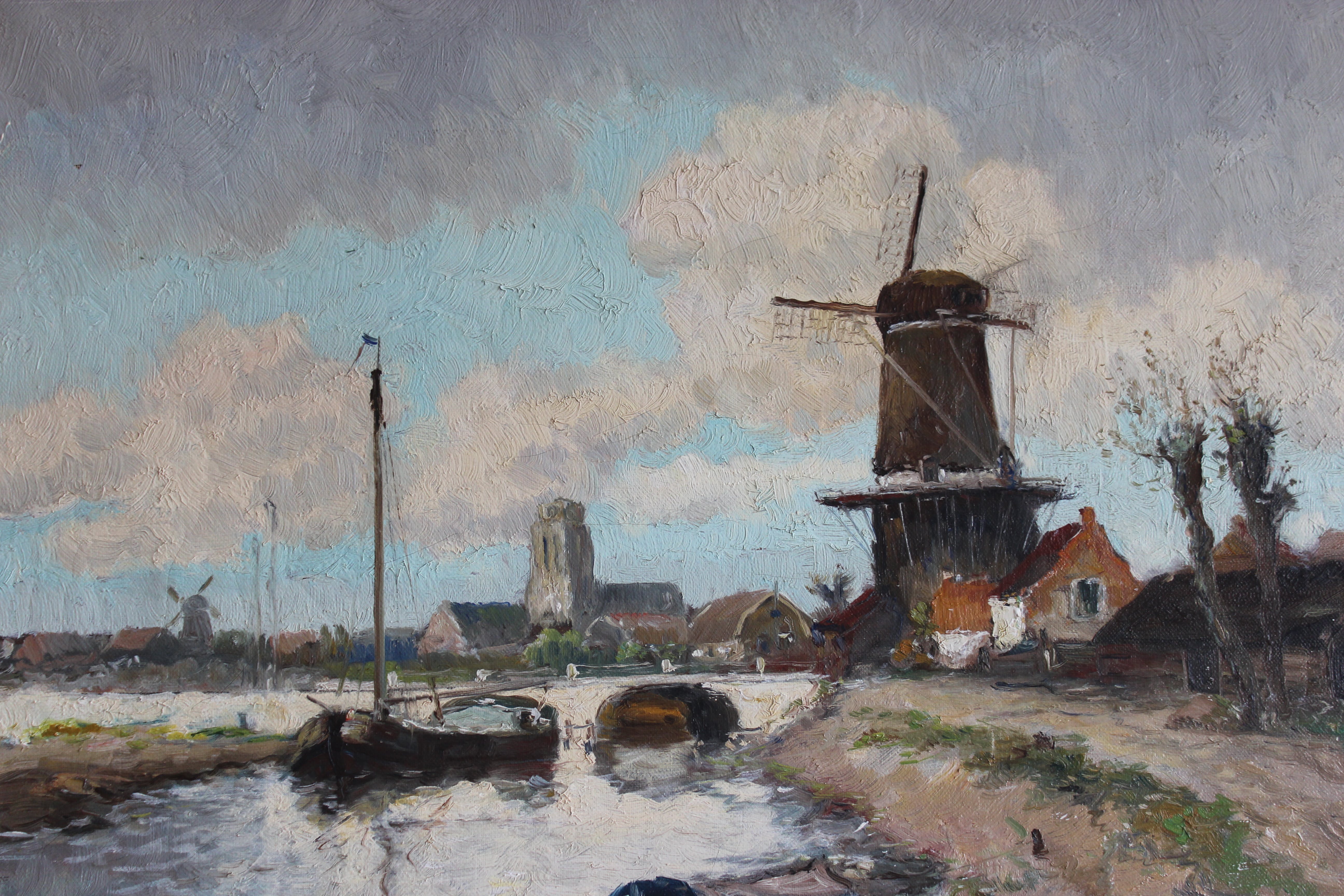 Anton Rutgers - Gezicht op Dordrecht verkocht voor € 120!