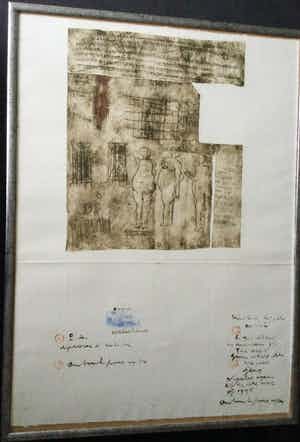 Anton Heyboer - EINDE (Treblinka) schenking museum Israël verkocht voor € 350!