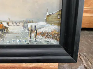 L. van Vugt - IJspret in de polder. kopen? Bied vanaf 200!