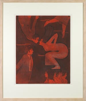 Mark Visione - Ets en aquatint, Love - Ingelijst kopen? Bied vanaf 35!