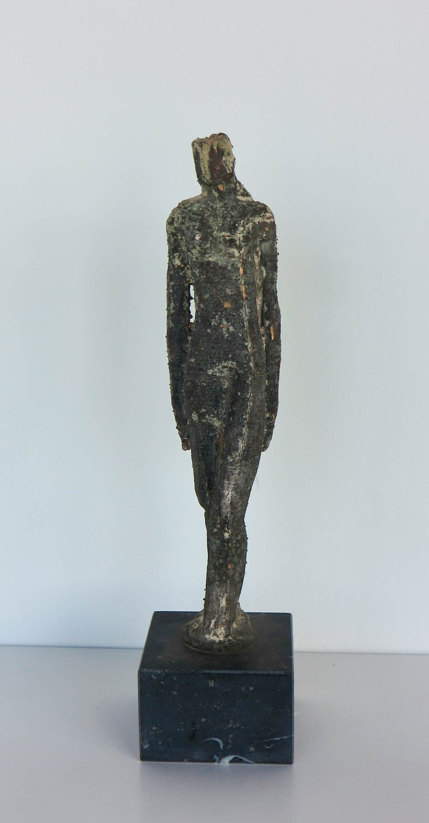 Andre Vranken - Bronzen beeld, Staand figuur / Messina + boek! kopen? Bied vanaf 100!