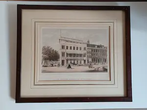 Pieter Trap - Het gebouw der maatschappij tot nut der zeevaart (aan de Boompjes - Rotterdam) kopen? Bied vanaf 1!