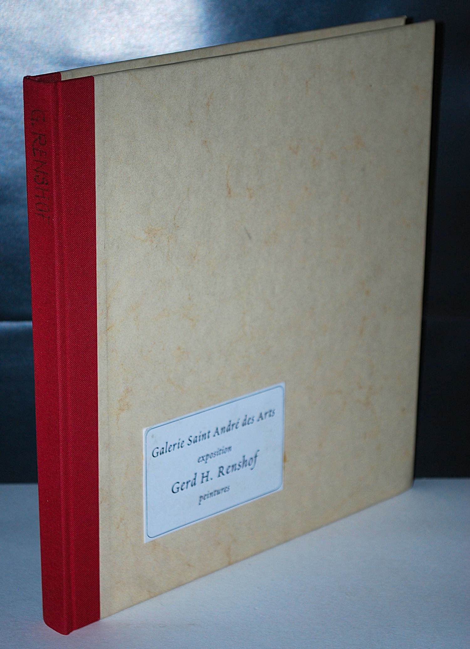 Gerd Renshof - catalogus 1998 Genève - gesigneerd, oplage 32 (handwerk) kopen? Bied vanaf 50!