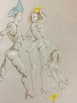 Leonor Fini - Zonder titel kopen? Bied vanaf 25!