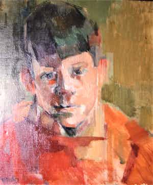 Sonja Toebes - Jongensportret verkocht voor € 100!