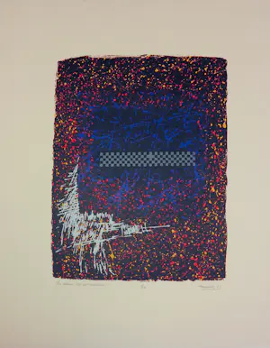 Buy Prasadam - Zeefdruk, Lot van 10 abstracte composities? Bid from 80!