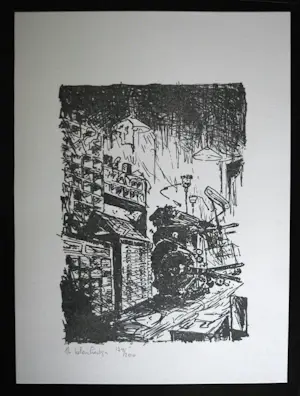 Theo Blankestijn - 3x --> aquarel Wormerland /tekening de Rijp/litho kopen? Bied vanaf 75!