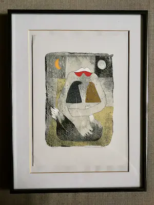 Michel van Overbeeke - Ingelijste ets kopen? Bied vanaf 1!