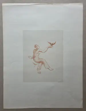 John Raedecker - Man met vogel. kopen? Bied vanaf 49!