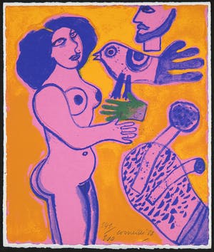 Corneille - Luxe uitgave met twee losse litho's kopen? Bied vanaf 250!