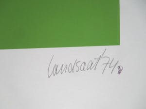 Hans Landsaat - Grote zeefdruk kopen? Bied vanaf 35!