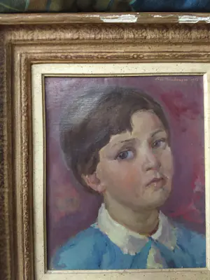 Elie Neuburger - Portret van een meisje kopen? Bied vanaf 250!