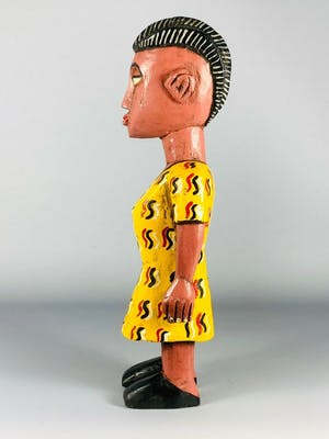Bobo - 191101 - Tribal Used African Bozo statue - Mali kopen? Bied vanaf 45!