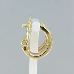 14k geel gouden oorclips met briljant geslepen diamant tot. 0,30ct - F/G - VS/SI kopen? Bied vanaf 810!