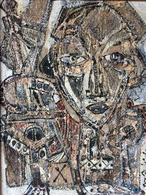 Niet of onleesbaar gesigneerd - Portret kopen? Bied vanaf 1!