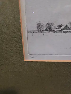 Frans Manders - Boerderij in de sneeuw kopen? Bied vanaf 25!