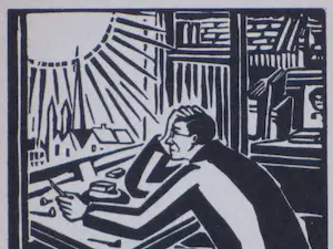 Frans Masereel - Het Denkproces - Houtsnede kopen? Bied vanaf 1!