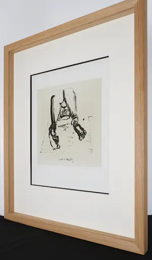 Marlene Dumas - Prachtig litho " Beautiful Butt" , gesigneerd & fraai ingelijst kopen? Bied vanaf 3950!