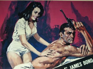 Curiosa - Italiaans filmaffiche : James Bond 007 , Thunderball , Sean Connery - 1965 kopen? Bied vanaf 1!