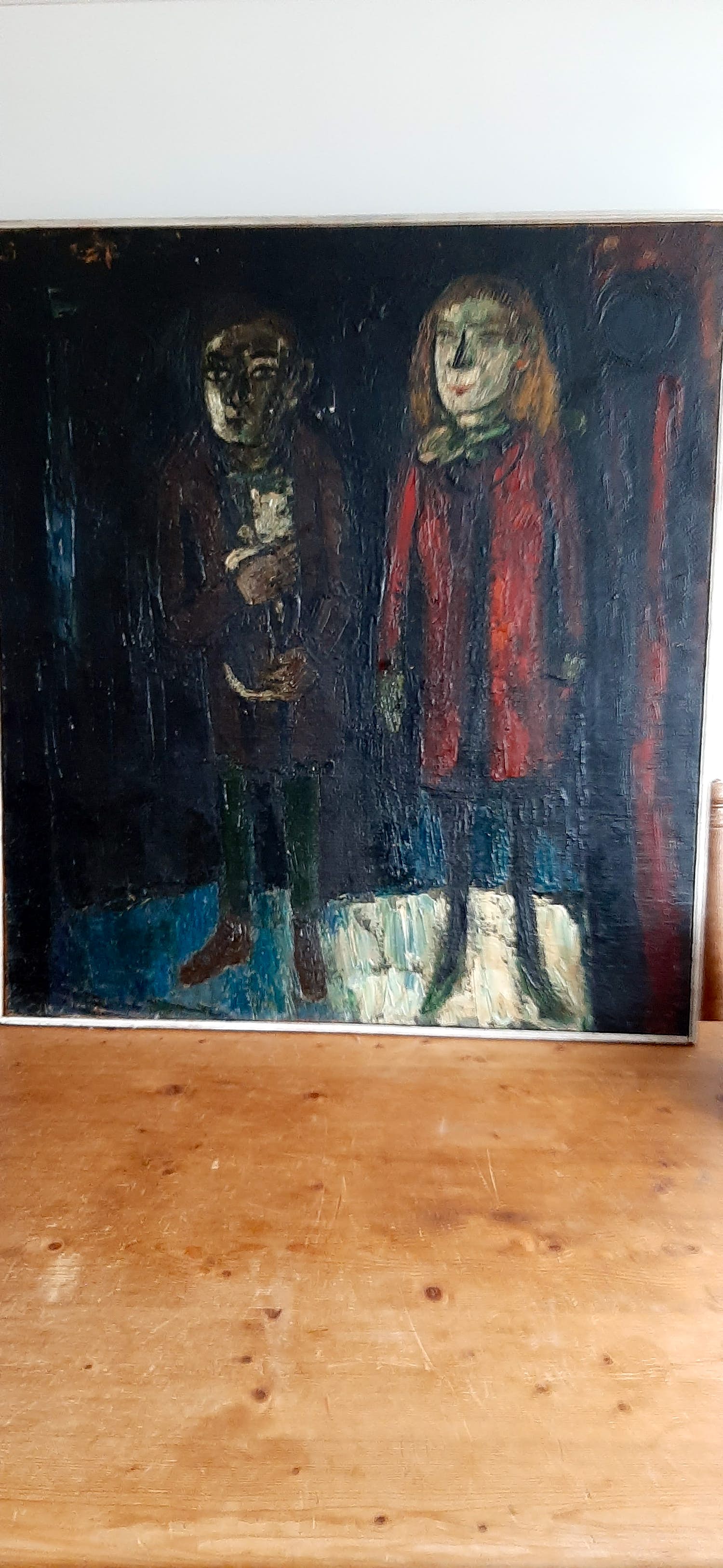 Theo van der Horst - Children with cat verkocht voor € 50!