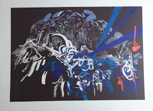 Raymond Moretti - FIGURATIE / KLEURLITHO / 56x76cm / SIG kaufen? Bieten Sie von 25!