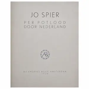AcheterJo Spier - Per potlood door Nederland? Enchérissez de 20!