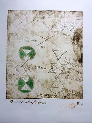 Anton Heyboer - Anton Heyboer werken op papier verkocht voor € 325!