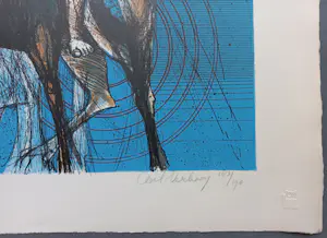 Aat Verhoog - – gesigneerde litho – prent 190 kopen? Bied vanaf 29!