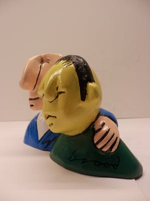Herman Brood - Sculptuur van Kunsthars FOR EVER ---MET CERTIFICAAT!!! kopen? Bied vanaf 110!