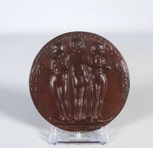 Brons (Onbekend) - Brons, Penning van Giovanna degli Albizzi en de drie Gratiën kopen? Bied vanaf 10!