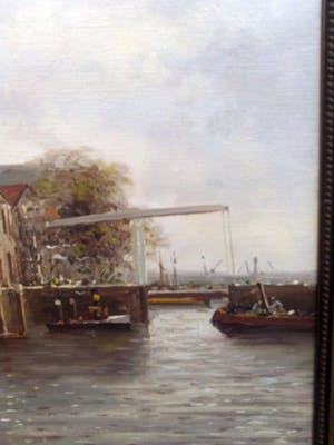 Siem Schaeffer - Gezicht op Delfshaven kopen? Bied vanaf 350!