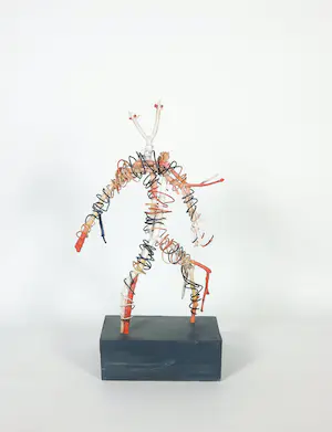 Erica Wesseling - Beeld in gemengde techniek, Energy man kopen? Bied vanaf 1!