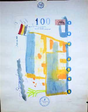 Viktor IV - Flag Black Red Yellow . verkocht voor € 150!