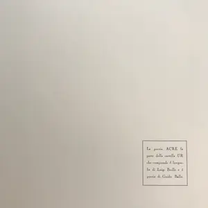 Luigi Boille - Gesigneerde Litho - 'ACRE' - 37/100 - 1971 kopen? Bied vanaf 95!