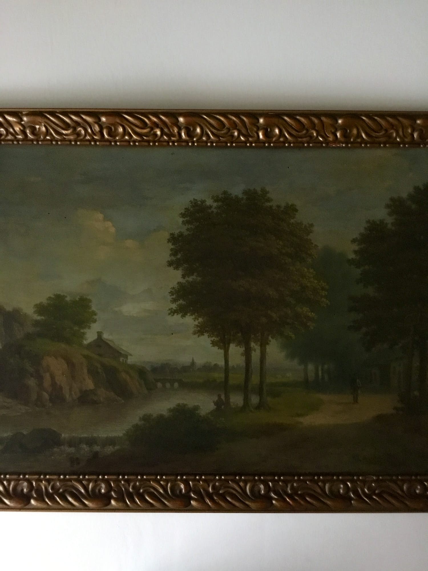 Niet of onleesbaar gesigneerd - Landschap kopen? Bied vanaf 1!