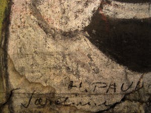 Niet of onleesbaar gesigneerd - omstreeks 1920 grote Gouache "vrouwen op Orientaalse Markt" ges. H. Paul kopen? Bied vanaf 10!