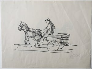 Douwe Jan van der Zweep - Man met paard en wagen kopen? Bied vanaf 10!