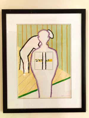 Roger Raveel - Vader en zoon (I) verkocht voor € 300!