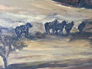 Georges Teugels - Herder met kudde schapen kopen? Bied vanaf 40!