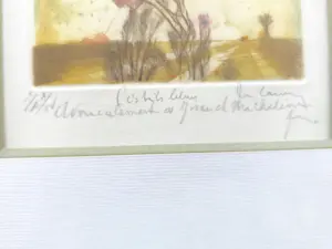 René Carcan - René CARCAN (1925-1993) - Pistills- Zeldzaam kunstenaarsbewijs (E/A) - 1990 kopen? Bied vanaf 200!