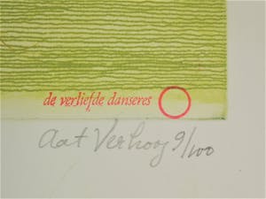 Aat Verhoog - De Verliefde Danseres kopen? Bied vanaf 25!