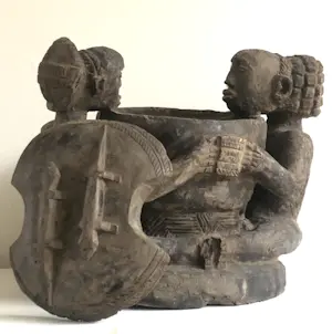 Congo - Offerpot, Luba People (Groot) kopen? Bied vanaf 125!