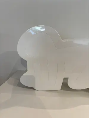 Keith Haring - Radiant Baby Statue White ( Polystone) - Medicom Toy Limited Edition kopen? Bied vanaf 600!