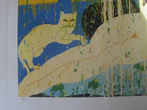 Walasse Ting - Goya's Lover. kopen? Bied vanaf 50!