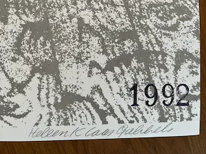 Klaas Gubbels - STOEL MET SCHAAKBORD kopen? Bied vanaf 75!