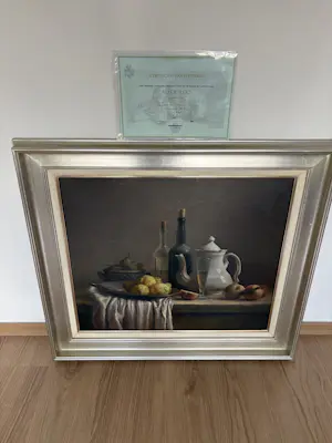 Ad de Roo - Stilleven kopen? Bied vanaf 500!