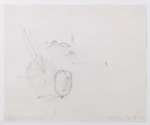 Reinier Lucassen - Potloodtekening, La (...) - Ingelijst kopen? Bied vanaf 350!