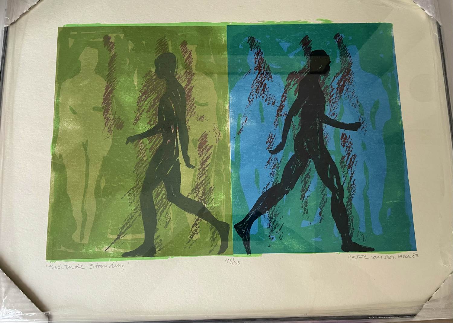 Peter van den Akker - PETER VAN DEN AKKER zeefdruk in nieuwstaat kopen? Bied vanaf 30!