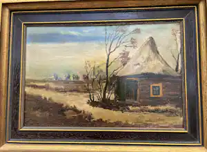 Gérard Grassère - huisje in heidelandschap vendu pour 90€ !